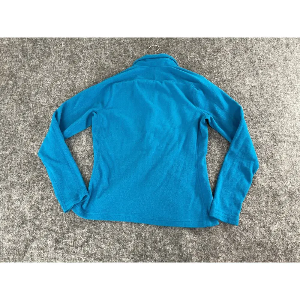 THE NORTH FACE Sweater Women Medium Blue Fleece Full Zip Jacket Lightweight N54